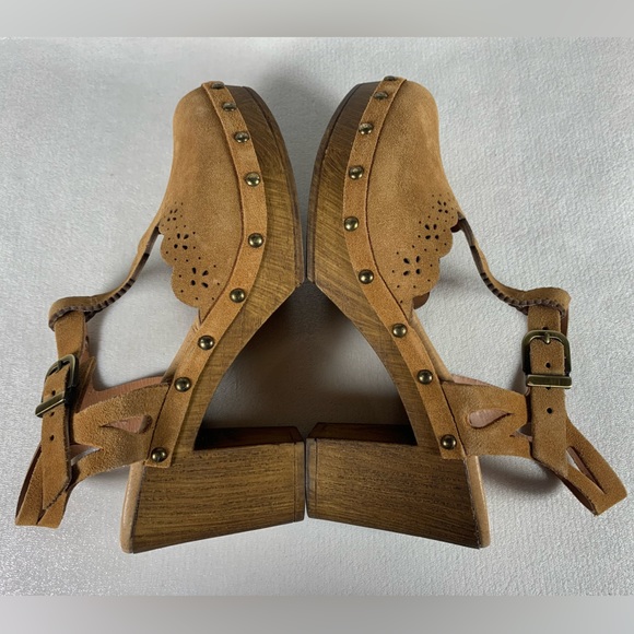 NEW Eric Michael Women’s Sicily Suede Clog Size EU 37 US 6.5-7 - Picture 10 of 12